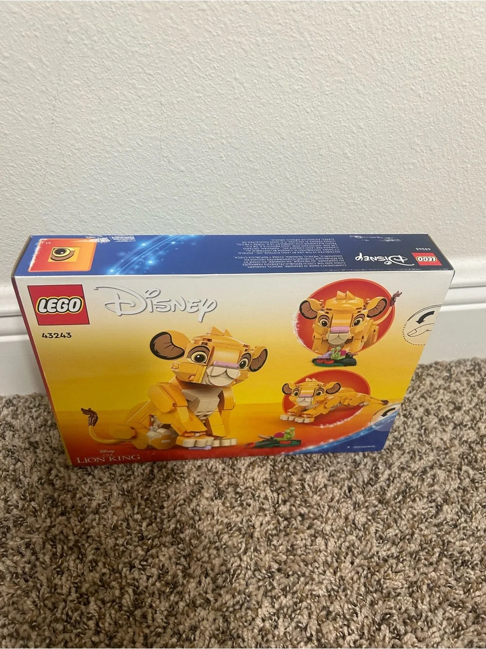 Disney Yellow Simba Cub LEGO Building Set - Lion King